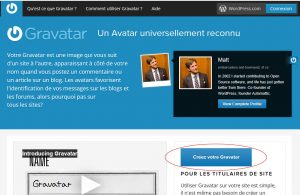 Créer un gravatar