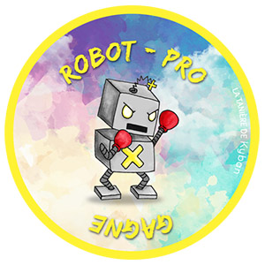 QuiProQuo - jeton Robot-Pro