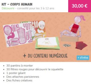 Pandacraft - kit corps humain