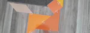 Tangram des soustractions - chien
