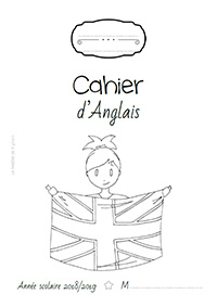 Page de garde 2018/2019 - Cahier d'Anglais