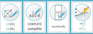 Consignes - affichages avec pictogrammes