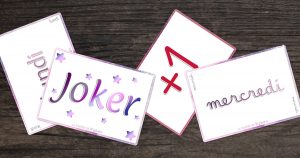 Cartes du jeu "de jour en jour"