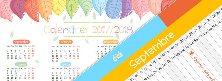 Calendriers 2017-2018