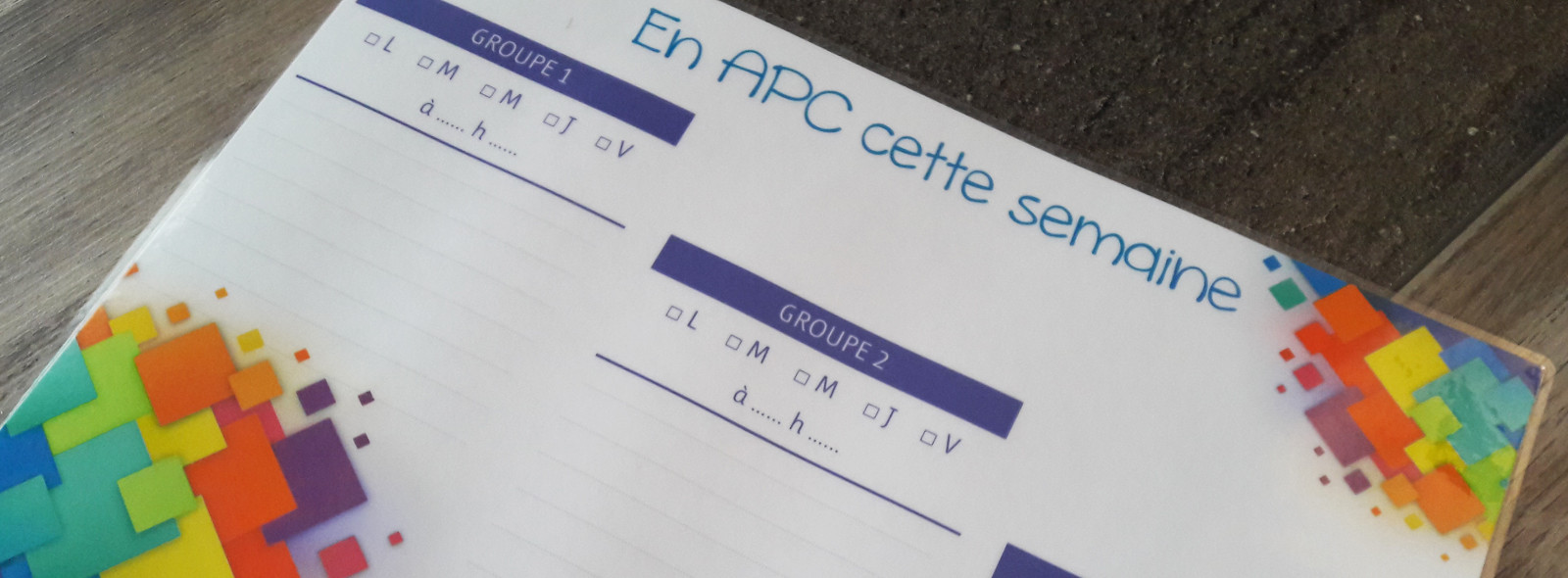 Page De Garde Apc